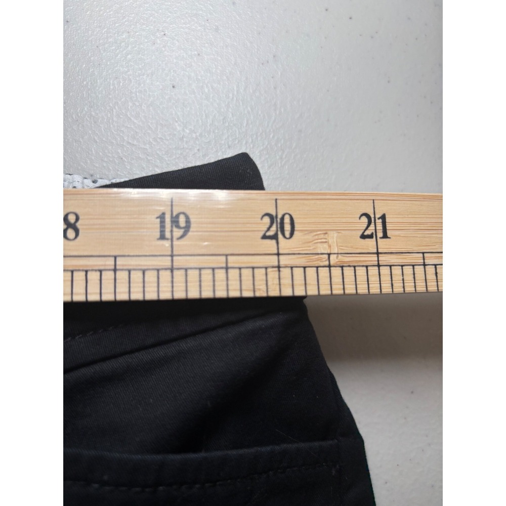Talbots Perfect Crop Pant Black 20WP Plus Petite Cotton Stretch Chino Cropped - Picture 6 of 9